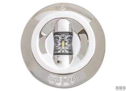 FANALE DI VIA LED 135 POPPA ATTWOOD IN ACCIAIO INOX D75MM