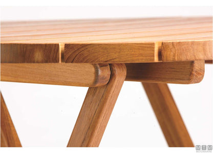 TAVOLINO PIEGHEVOLE MB IN TEAK 80X60CM H75CM