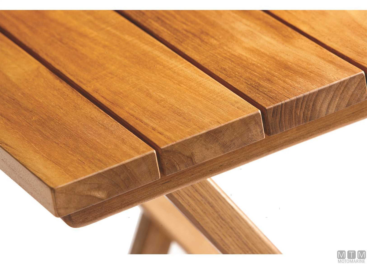 TAVOLINO PIEGHEVOLE MB IN TEAK 80X60CM H75CM