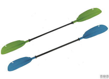 PAGAIA DIVISIBILE KAJAK 220CM ALLUMINIO VERDE