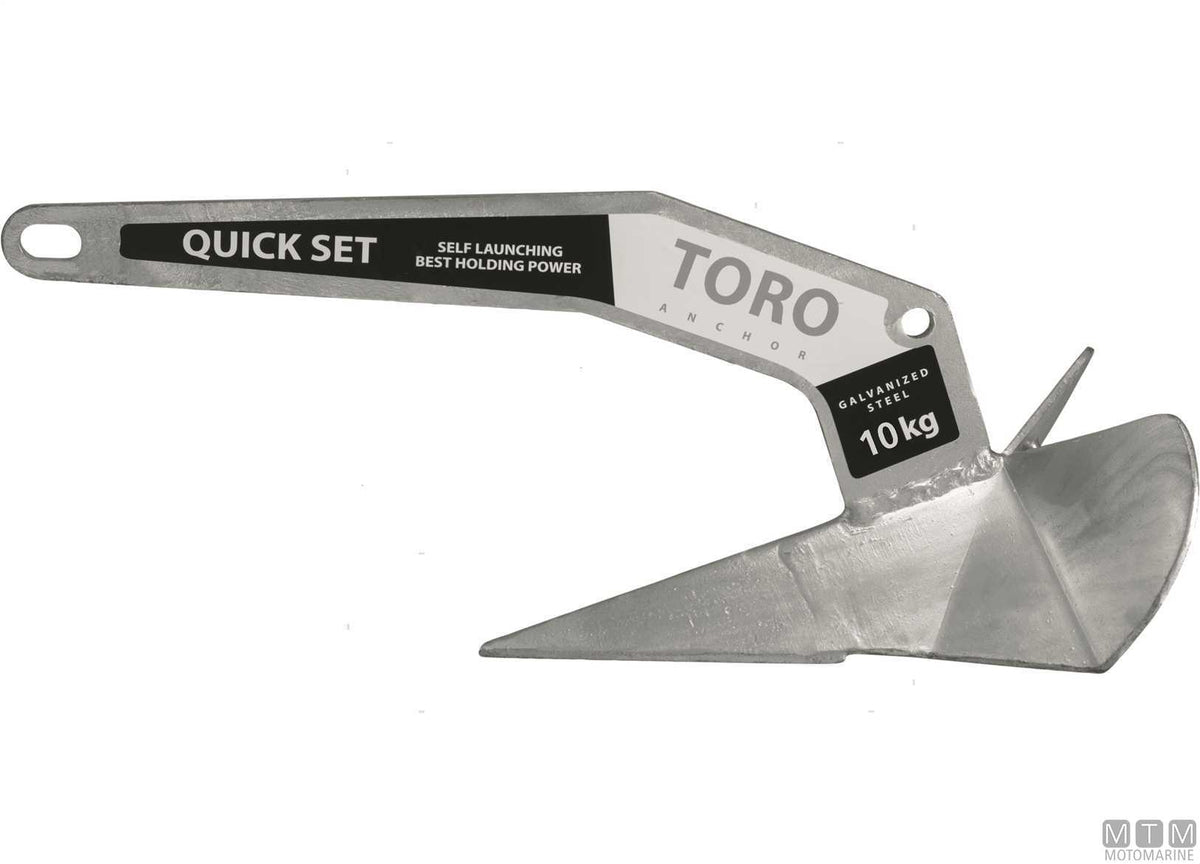 ANCORA TORO 6KG ACCIAIO ZINCATO A CALDO