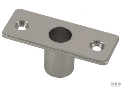 SCALMIERA APERTURA 58MM OTTONE CROMATO