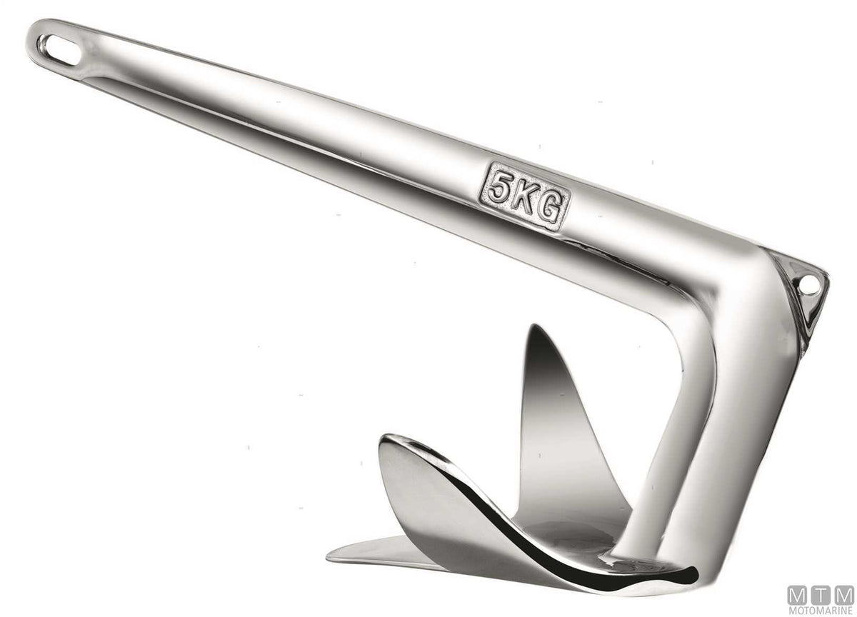 ANCORA 3-WING 7.5KG ACCIAIO INOX 316