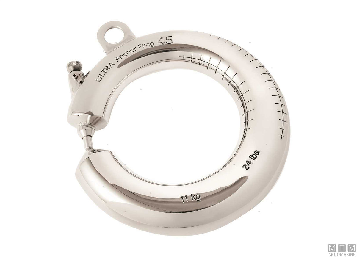 ANELLO SALVA ANCORE ULTRA DA 16KG A 45KG ACCIAIO INOX 316