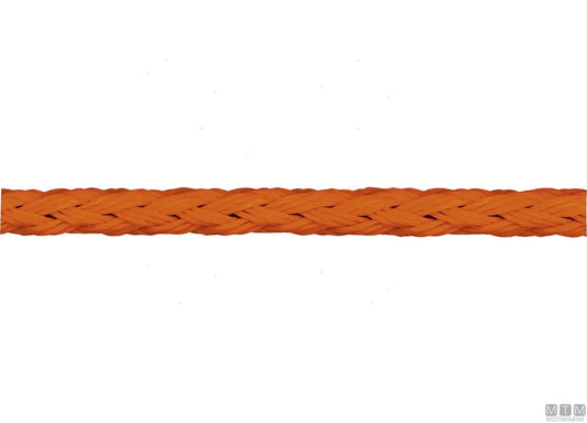 TRECCIA GALLEGGIANTE ARANCIONE IN POLIETILENE D10MM 200M