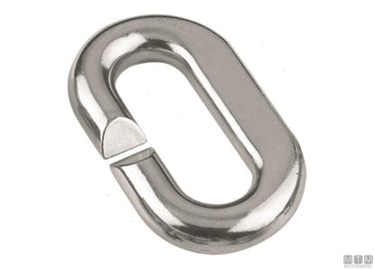 MAGLIA SPEZZATA PER CATENA D8MM ACCIAIO INOX 316