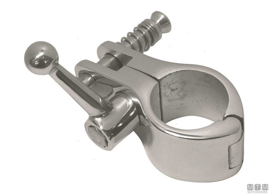 GIUNTO APRIBILE CON LEVA IN ACCIAIO INOX PER CAPOTTINE D30MM
