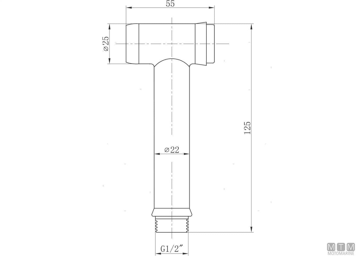 DOCCETTA PUSH BUTTON INOX 18/8