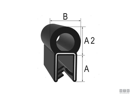 GUARNIZIONE TRIM-LOK CO-ESTRUSA 2>7MM 15M