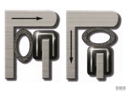 GUARNIZIONE LATERALE TRIM-LOCK H12MM AUTOBLOCCANTE 3.5>5.5MM L15M