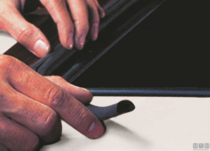 GUARNIZIONE TRIM-LOK DD RUBBER NERO 5MM ADESIVO 3M L15M