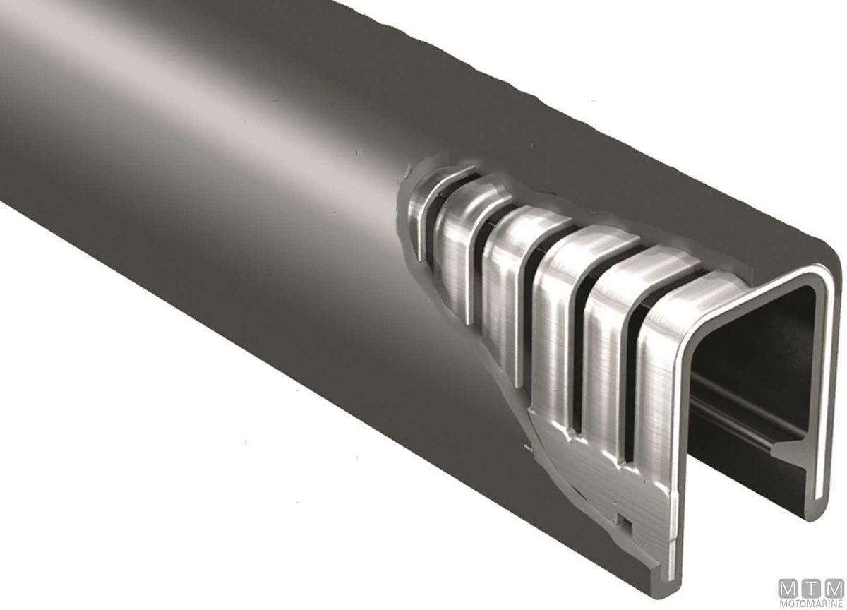 PROFILO AUTOBLOCCANTE TRIM-LOK EDGE BIANCO 3.5>5.5MM L15M