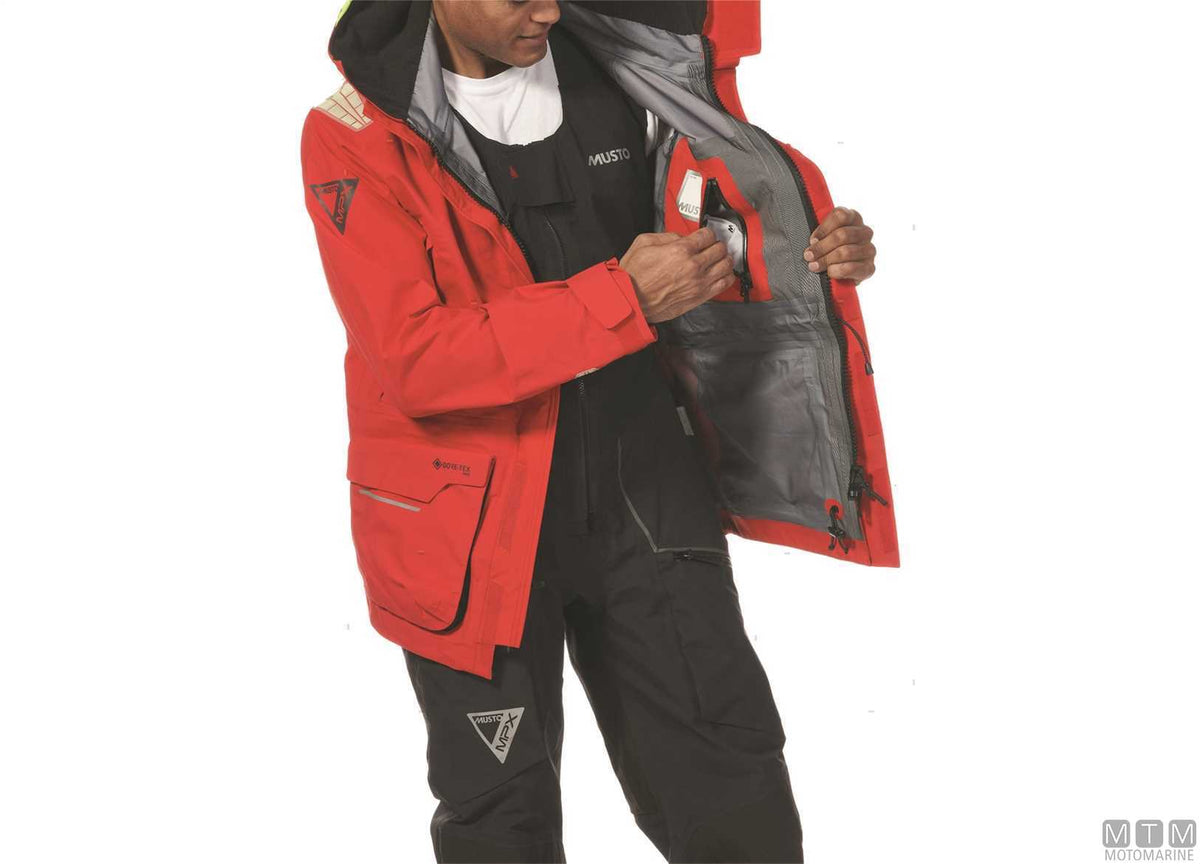 GIACCA MUSTO MPX GTX PRO OFFSHORE 2.0 169 ROSSO 2XL