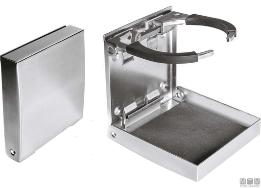 PORTABICCHIERE PIEGHEVOLE INOX