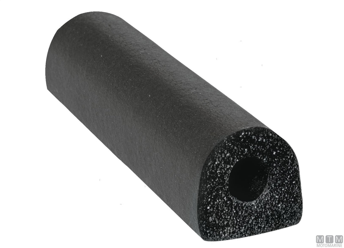 GUARNIZIONE TRIM-LOK DO RUBBER NERO 9MM ADESIVO HT 15M