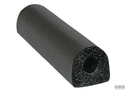 GUARNIZIONE TRIM-LOK DO RUBBER NERO 9MM ADESIVO HT 15M