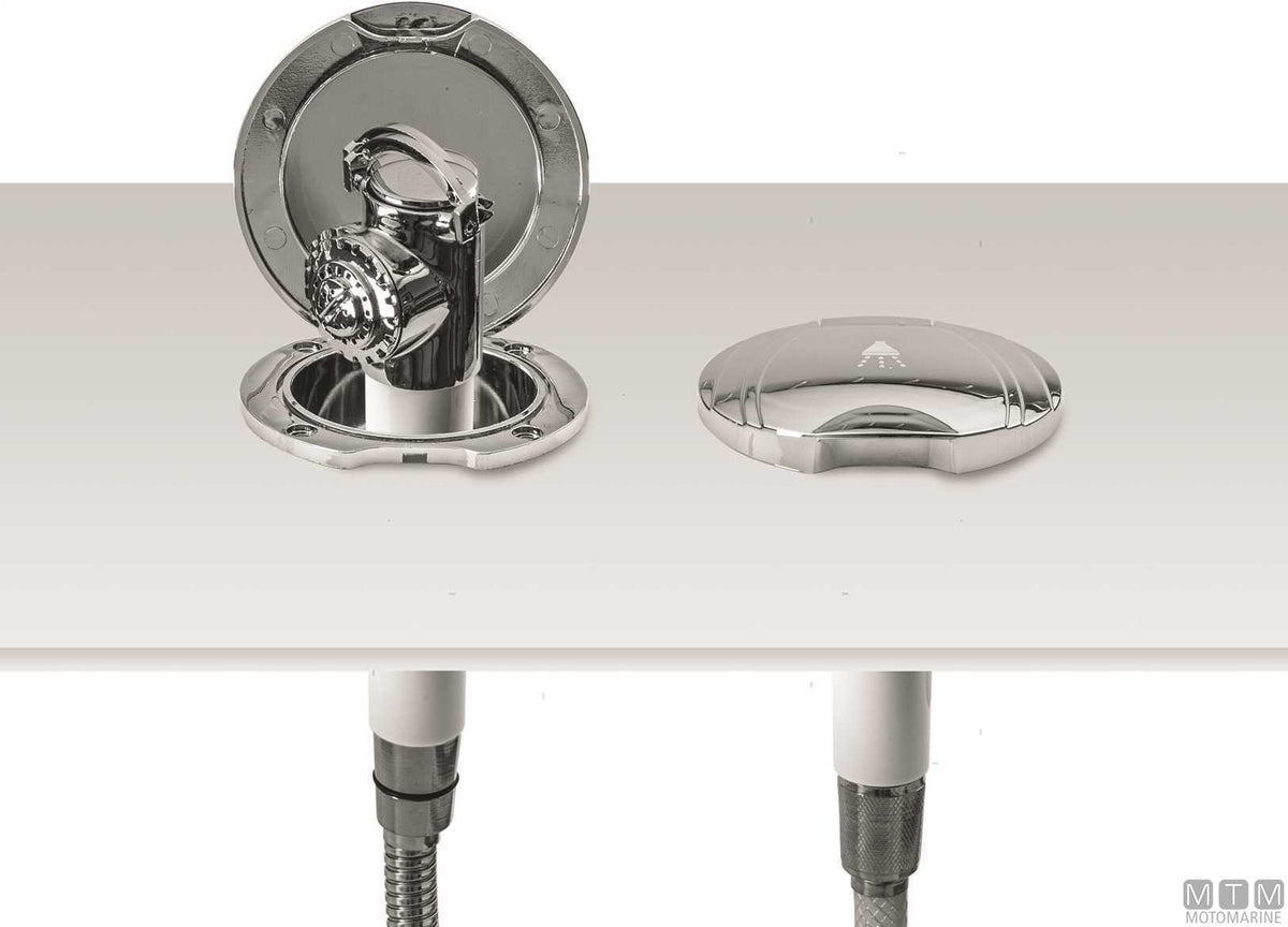 TUBO DOCCIA INOX 3.2M TERMINALI 1/2-1/2"