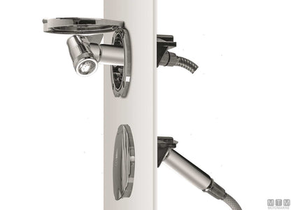 TUBO DOCCIA INOX 3.2M TERMINALI 1/2-1/2"