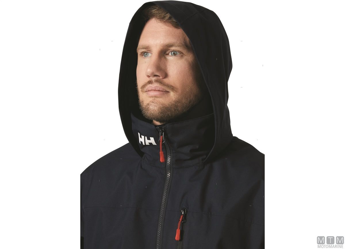 GIACCA H/H CREW MIDLAYER 2.0 CON CAPPUCCIO 597 BLU NAVY 2XL
