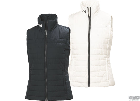 GILET H/H CREW INSULATOR DONNA 001 BIANCO M