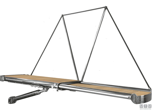 PASSERELLA IDRAULICA SMERALDO L270CM 24V ACCIAIO INOX E CARABOTTINO