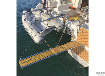 PASSERELLA IDRAULICA SMERALDO L200CM 12V ACCIAIO INOX E CARABOTTINO