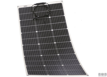 PANNELLO SOLARE SEMI FLESSIBILE MONO ETFE 100W 530X1070MM