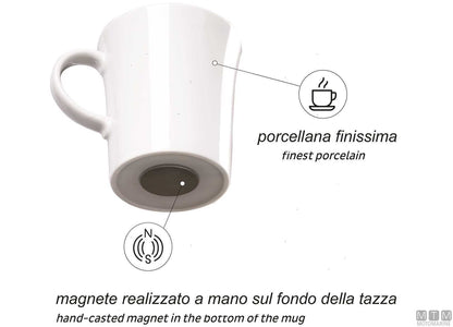SET 2 TAZZE MAGNETICHE PORCELAIN SILWY