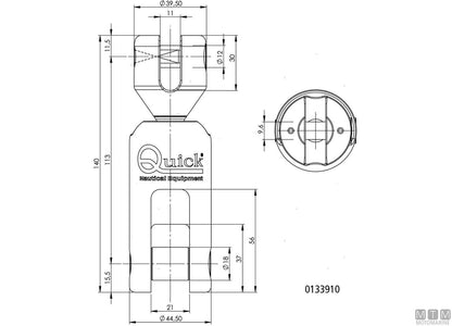 GIUNTO ANCORA OLIMPIC CATENA D8MM ACCIAIO INOX 316