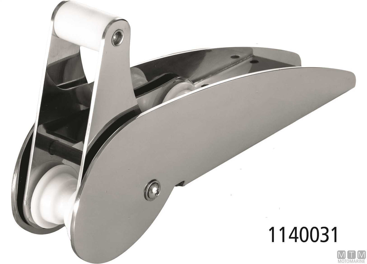 MUSONE PASSA CATENA BASCULANTE WHALE 330MM IN ACCIAIO INOX 316