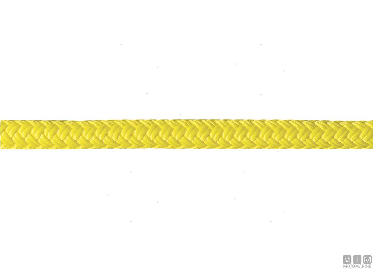 TRECCIA ORMEGGIO GALLEGGIANTE GIALLA IN POLIPROPILENE D24MM 150M