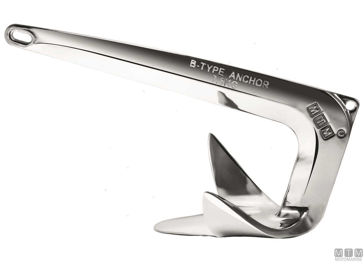 ANCORA BRUCE MTM 15KG ACCIAIO INOX 316