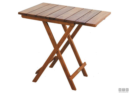 TAVOLINO PIEGHEVOLE MB IN TEAK 80X60CM H75CM