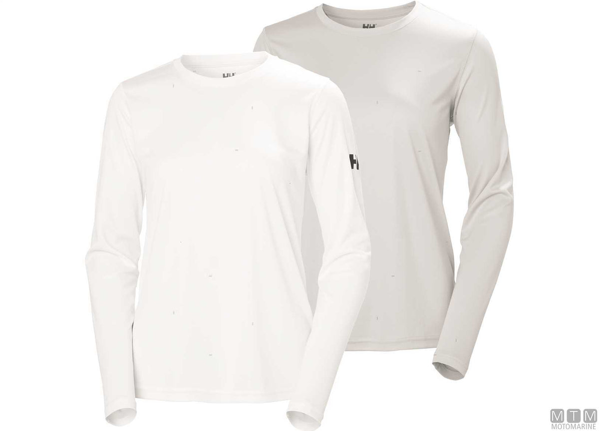 MAGLIA H/H TECH CREW 2.0 DONNA  001 BIANCO L