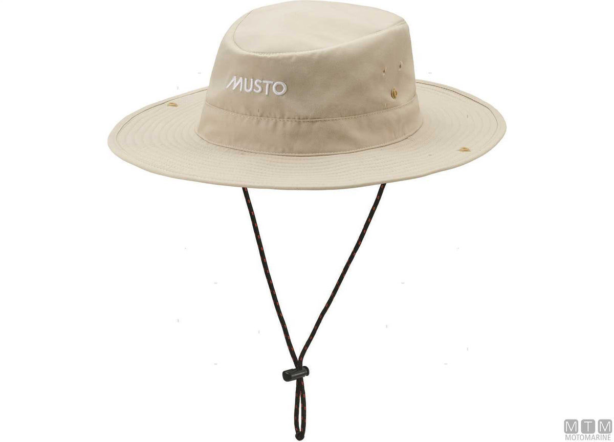 CAPPELLO MUSTO FAST DRY BRIMMED 002 BIANCO L/XL