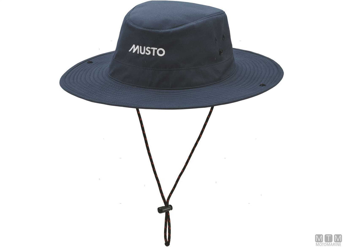 CAPPELLO MUSTO FAST DRY BRIMMED 002 BIANCO L/XL