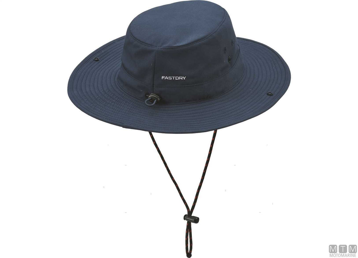 CAPPELLO MUSTO FAST DRY BRIMMED 598 BLU NAVY S/M