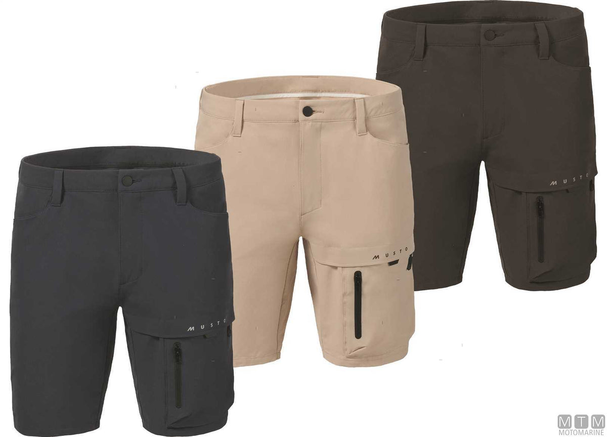 SHORTS MUSTO EVO DECK 598 BLU NAVY 38