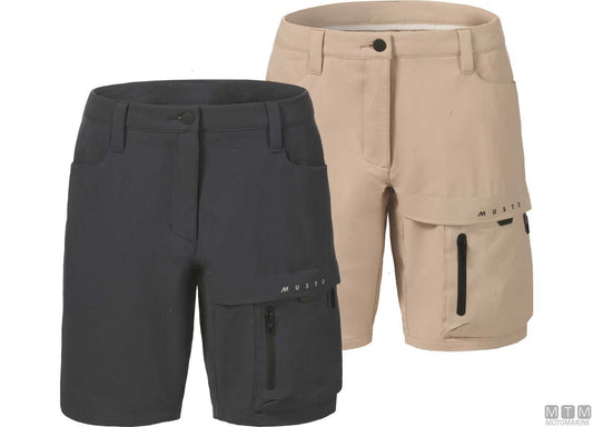 SHORTS MUSTO EVO DECK DONNA 812 BEIGE M