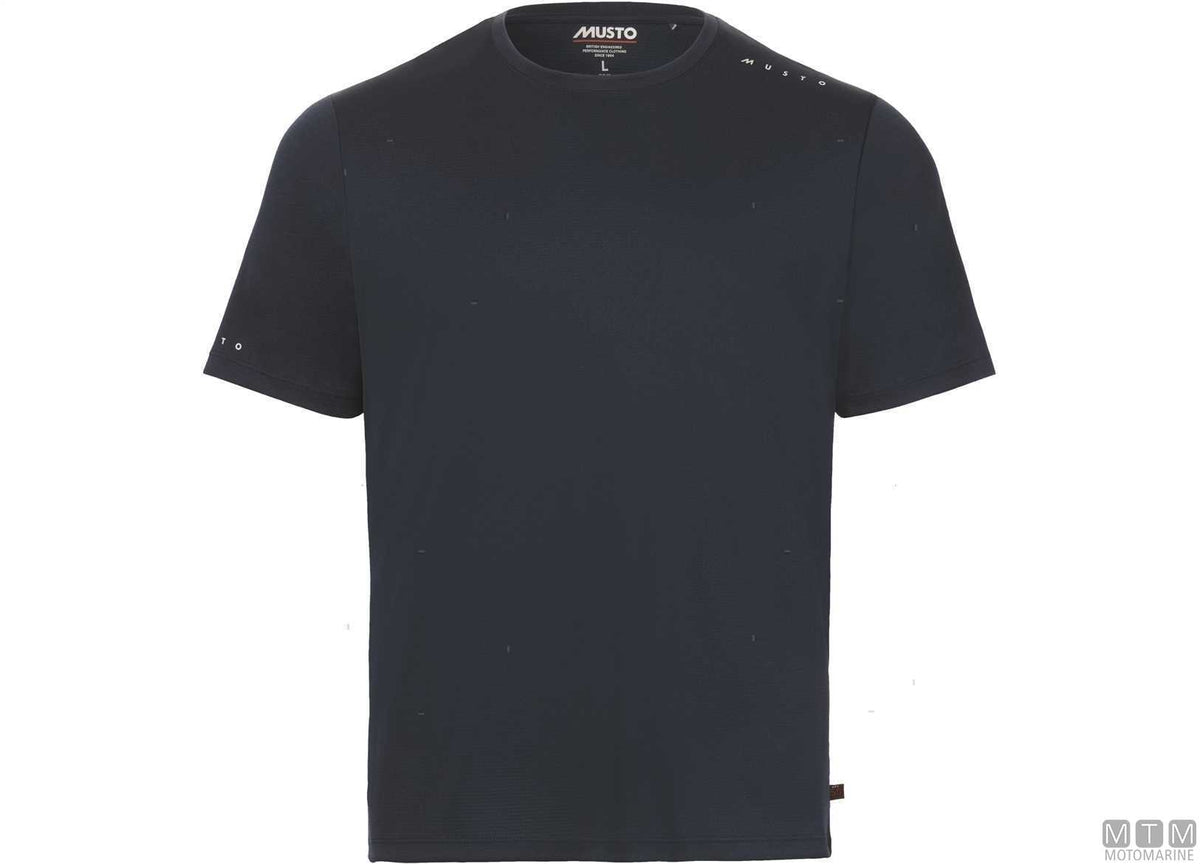 T-SHIRT MUSTO CREW SUNBLOCK 002 BIANCO L