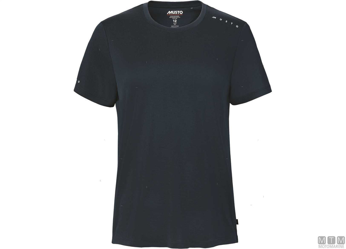 T-SHIRT MUSTO CREW SUNBLOCK DONNA 597 BLU NAVY M
