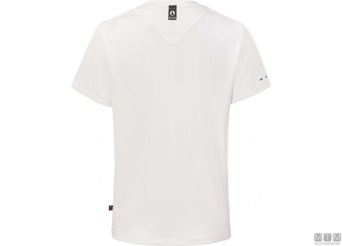 T-SHIRT MUSTO CREW SUNBLOCK DONNA 597 BLU NAVY XS