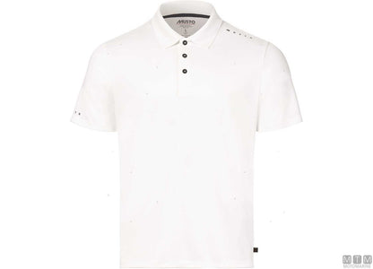 POLO MUSTO CREW SUNBLOCK 002 BIANCO XL