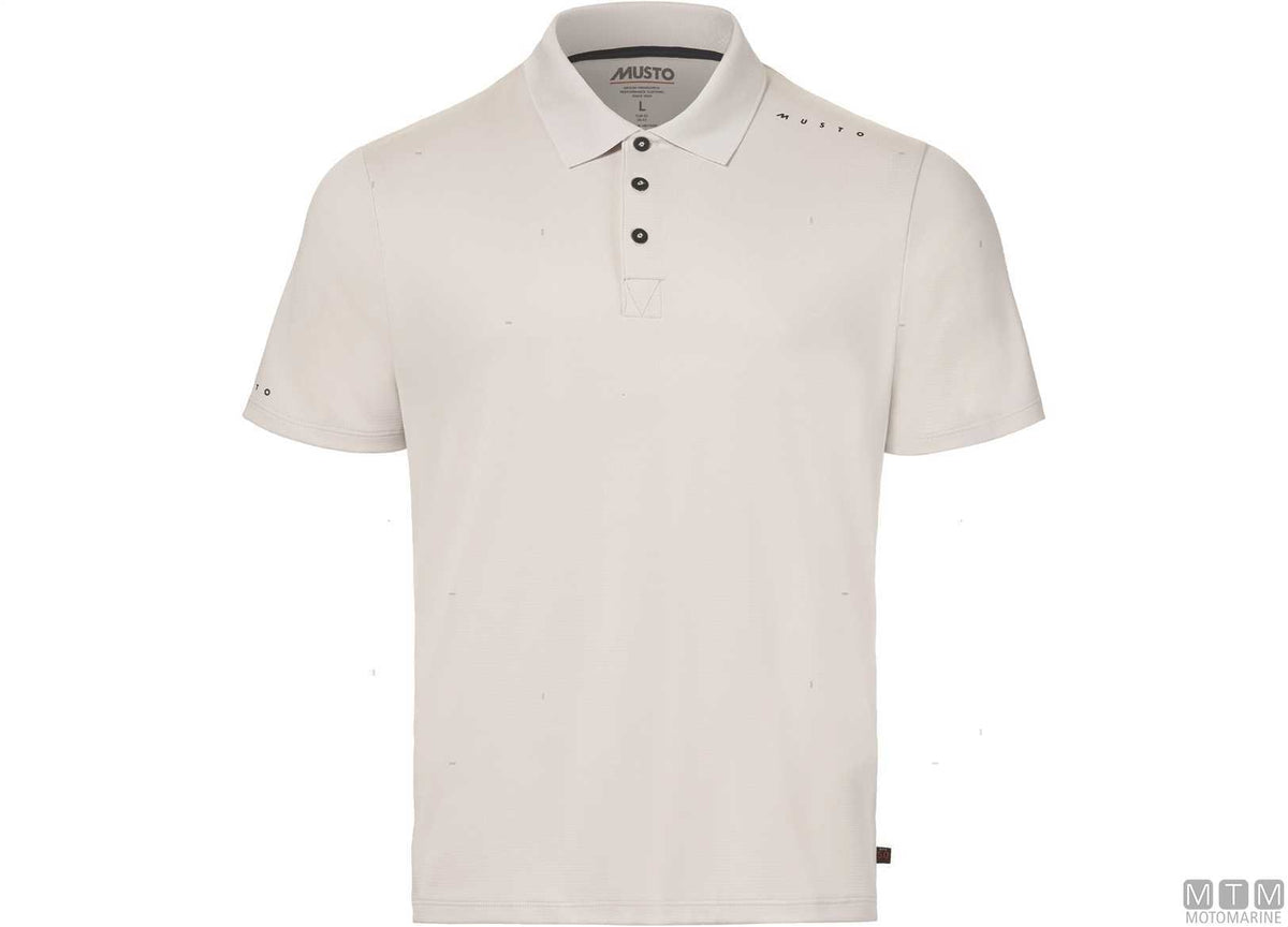 POLO MUSTO CREW SUNBLOCK 597 BLU NAVY L
