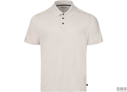 POLO MUSTO CREW SUNBLOCK 002 BIANCO XL