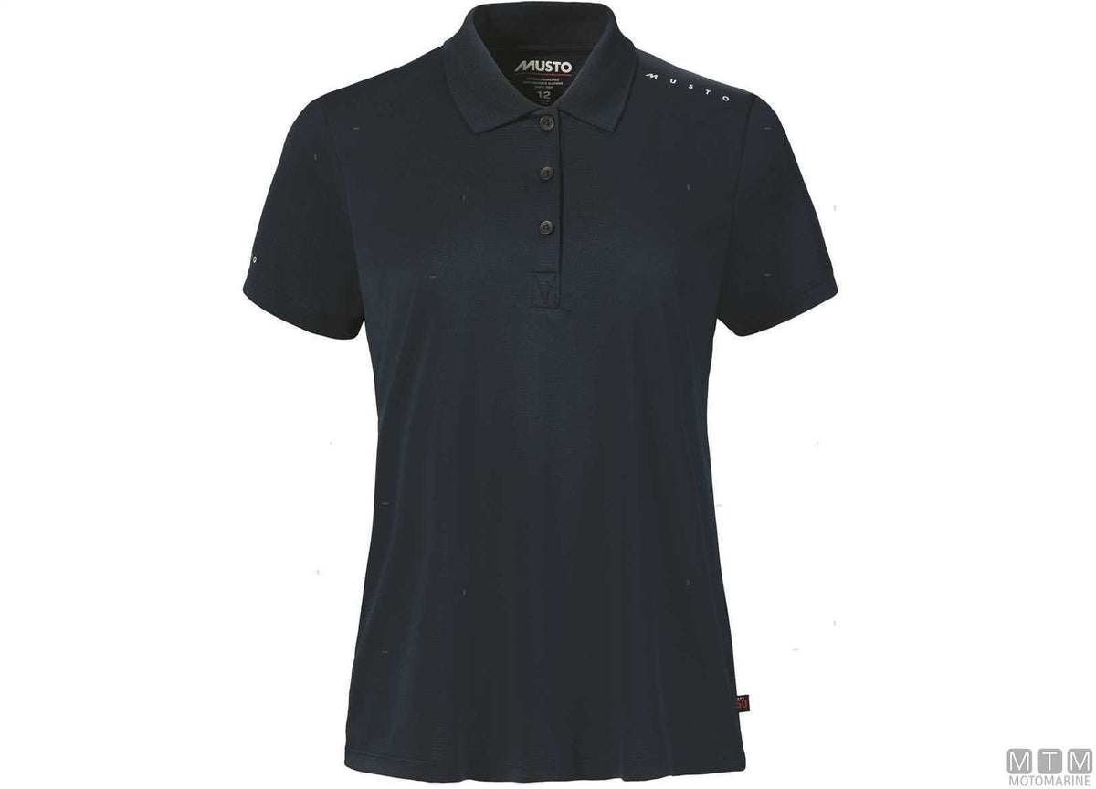 POLO MUSTO CREW SUNBLOCK DONNA 597 BLU NAVY L