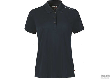 POLO MUSTO CREW SUNBLOCK DONNA 597 BLU NAVY L