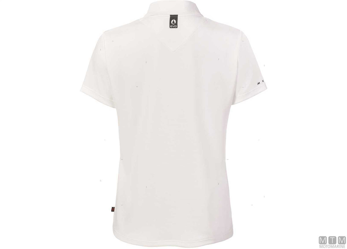 POLO MUSTO CREW SUNBLOCK DONNA 002 BIANCO M