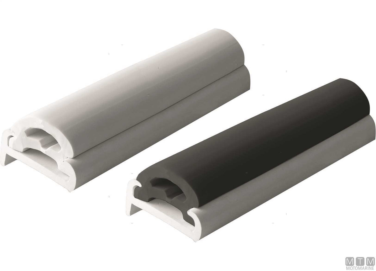 BOTTAZZO PROFILO PARABORDO TIPO TR40 NERO H35MM L12M