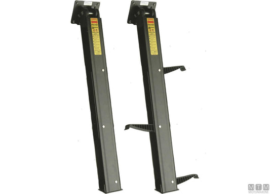SCALETTA A INCASSO GARELICK A 3 GRADINI ALLUMINIO
